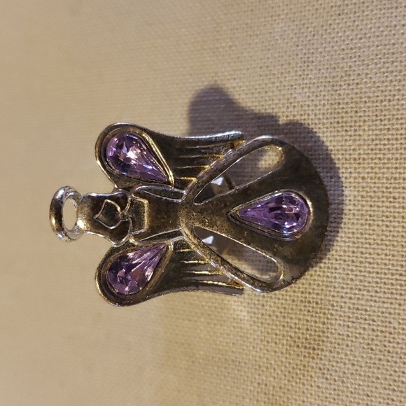 Four Silver-tone and Gold-tone Angel Pins - 5/$15 - Picture 2 of 6